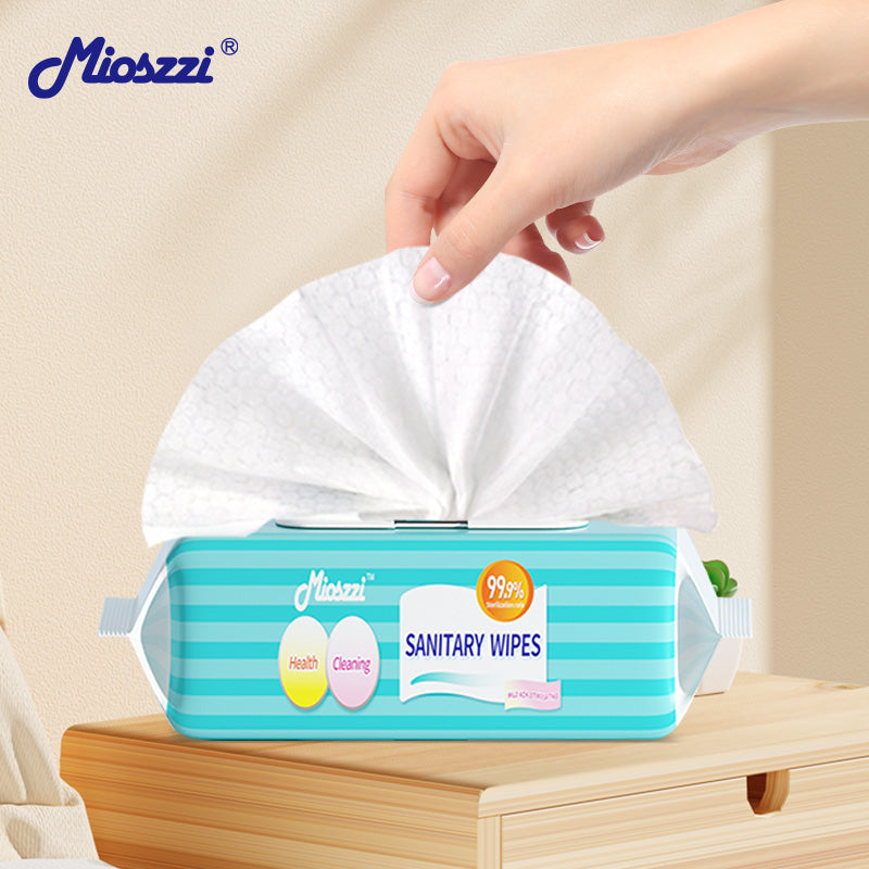 Mioszzi sanitary wipes, verified by professional laboratories, can kill 99.9% of Escherichia coli and Staphylococcus aureus. 