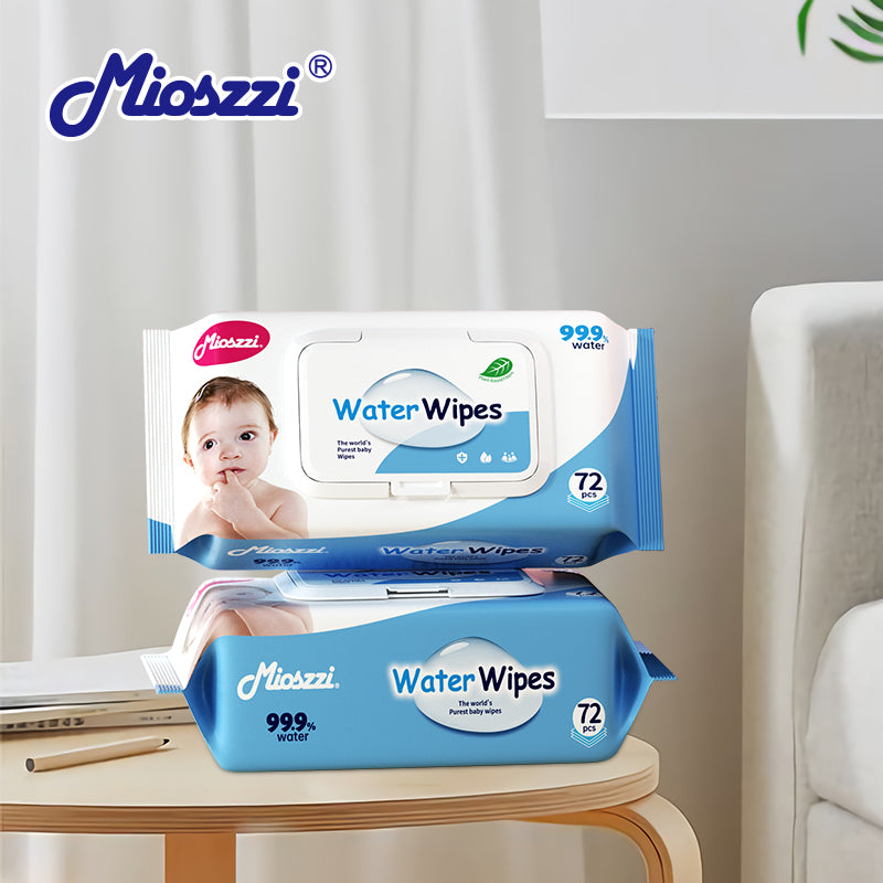 Mioszzi's biodegradable baby wet wipes feature an ultra-pure formula