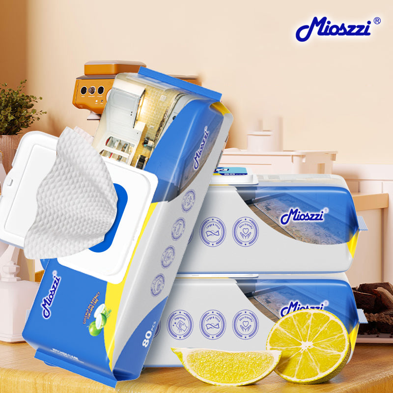 Mioszzi kitchen cleaning wipes 