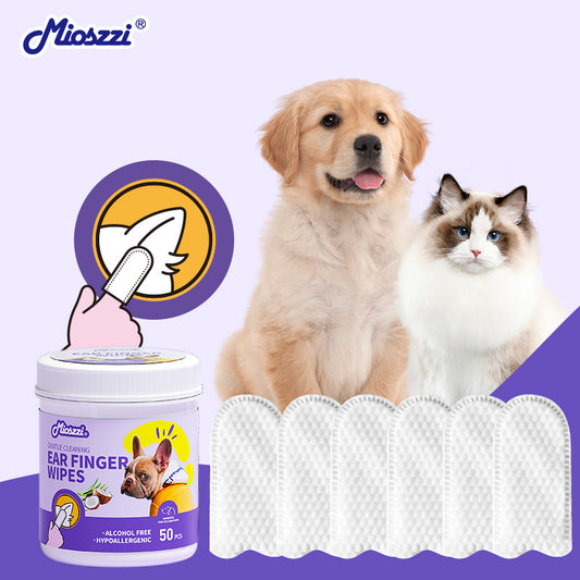 Choosing the right Mioszzi pet finger wet wipes is one of the important measures to ensure the health of the pet.