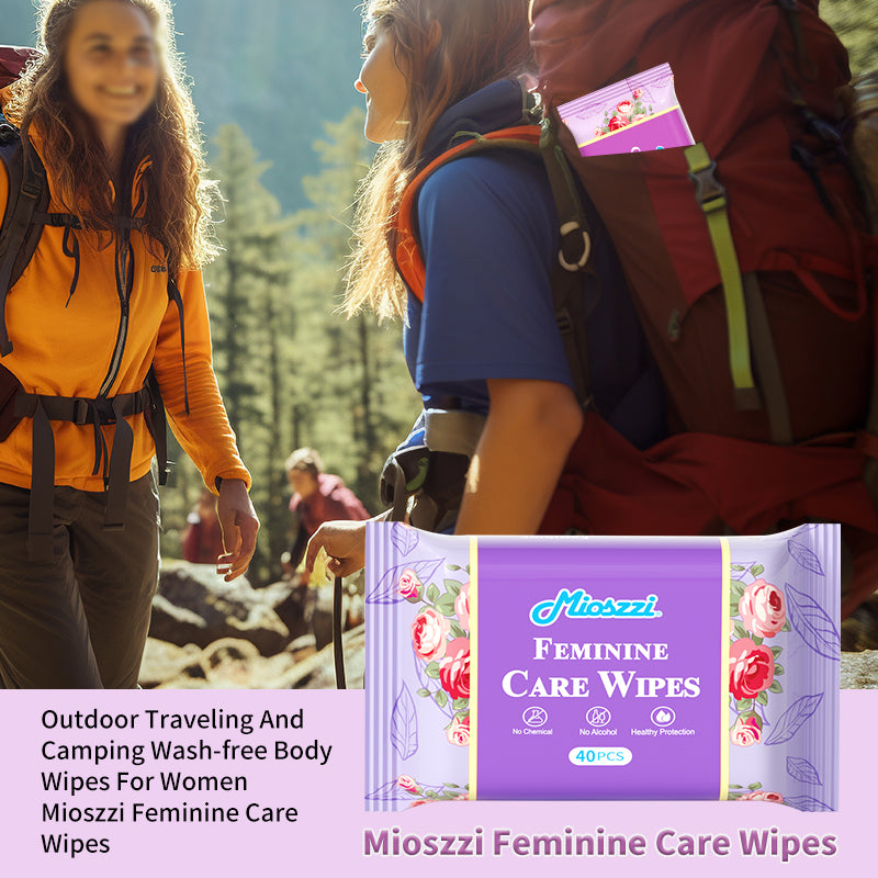 9 Packs of Women's Intimate Care Wipes Refreshing Waterless Toilet Sex Menstrual Cleaning Wipes Mioszzi