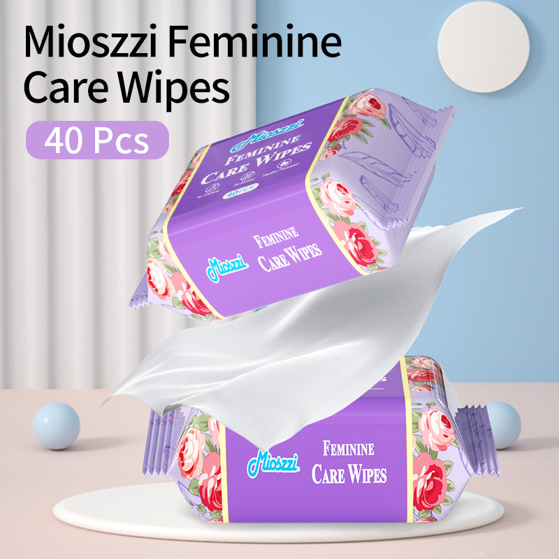 9 Packs of Women's Intimate Care Wipes Refreshing Waterless Toilet Sex Menstrual Cleaning Wipes Mioszzi